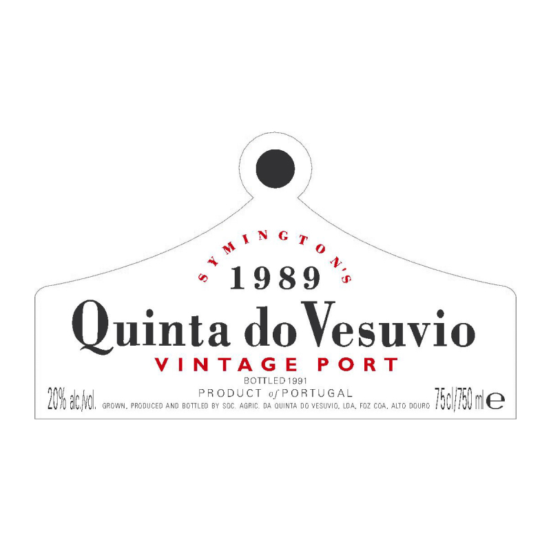 1989 Quinta do Vesúvio Vintage Porto
