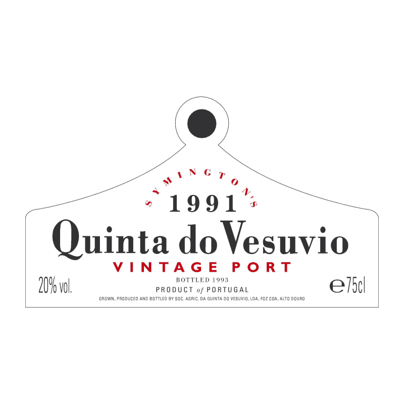 1991 Quinta do Vesúvio Vintage Porto