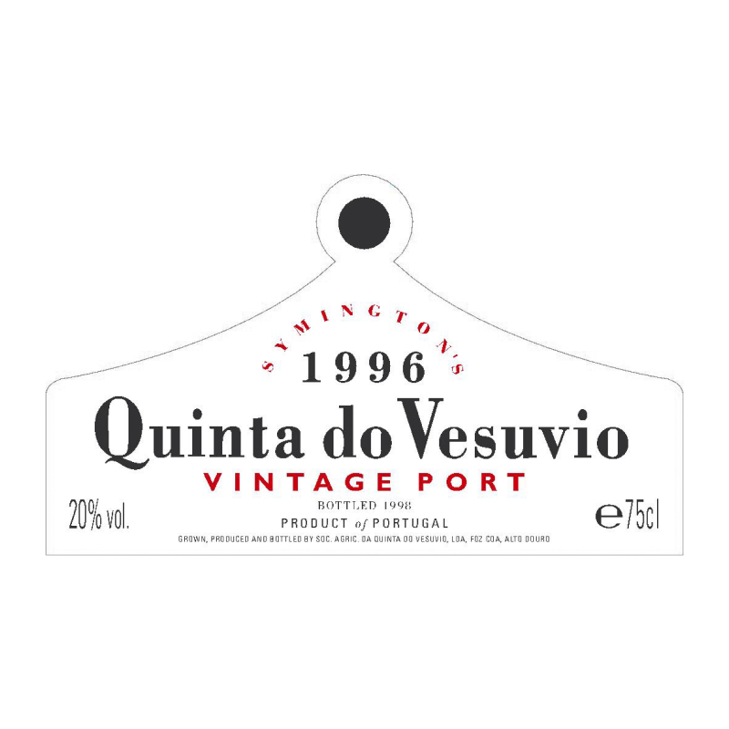 1996 Quinta do Vesúvio Vintage Porto