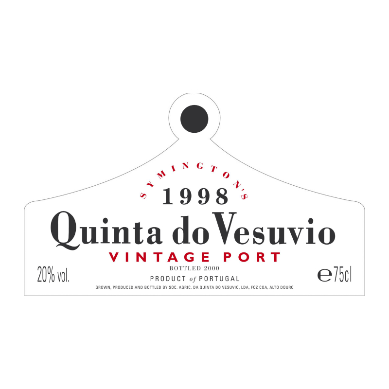 1998 Quinta do Vesúvio Vintage Porto