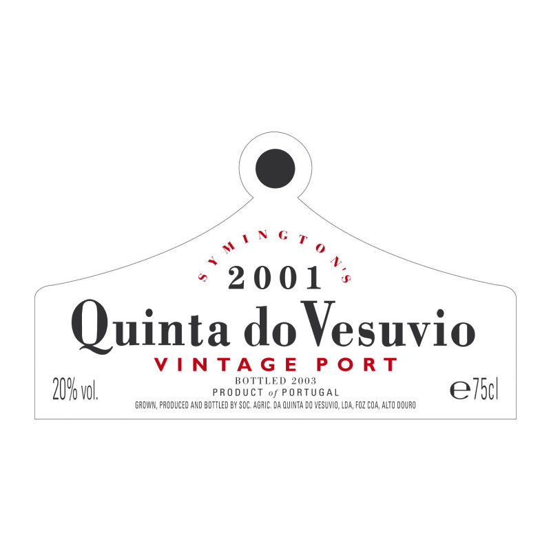 2001 Quinta do Vesúvio Vintage Porto