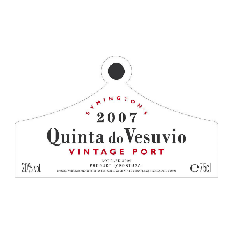 2007 Quinta do Vesúvio Vintage Porto