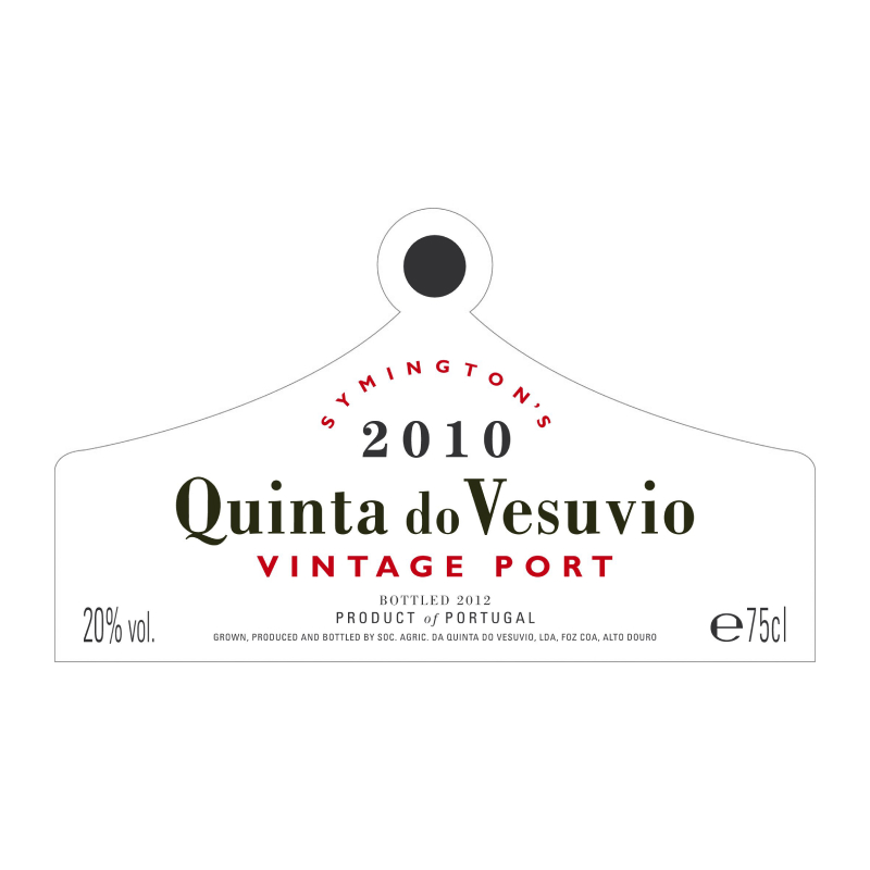 2010 Quinta do Vesúvio Vintage Porto